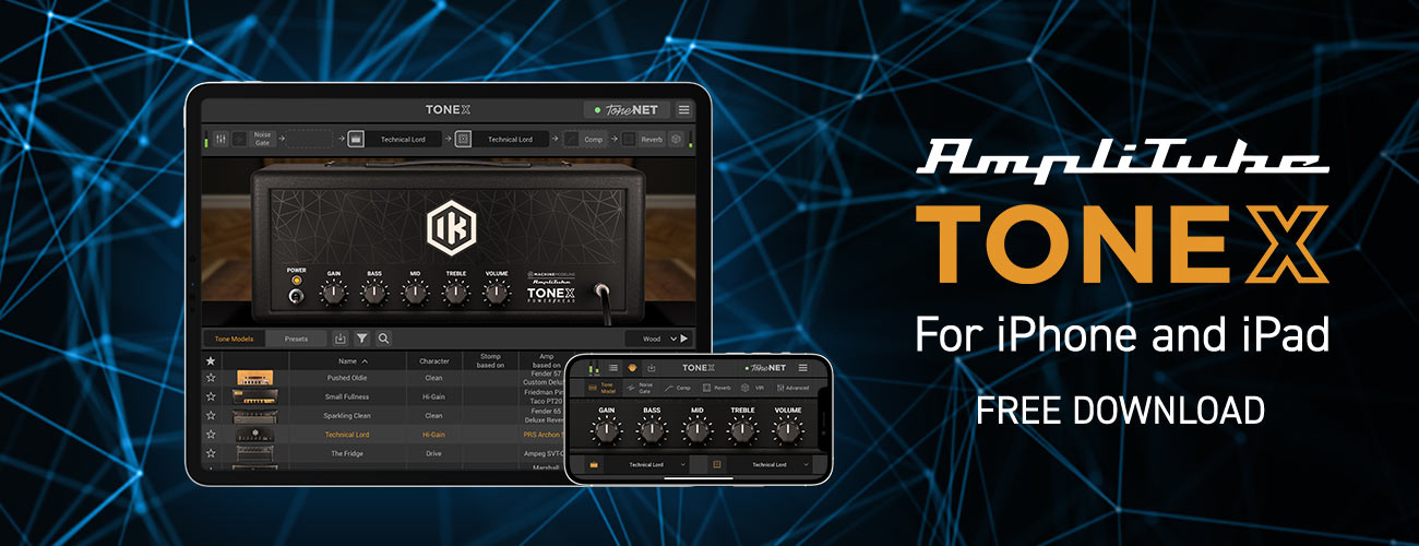 ToneNET - AmpliTube presets sharing community